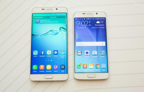 Primo confronto tra Samsung S6 Edge e S6 Edge Plus