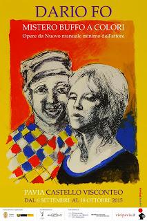 PAVIA. Fo in mostra al Castello con “Mistero Buffo a colori” dal 6 settembre.