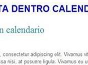 Come creare Blogger formato data stile calendario Wordpress.