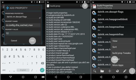 Build prop editore parte finale