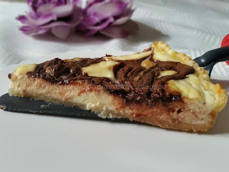 Crostata veloce marmorizzata alla nutella