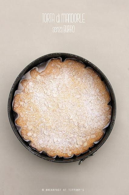 Torta di mandorle senza burro / No butter almond cake recipe