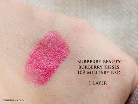 Burberry Kisses n°109 Military Red