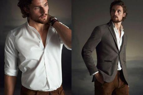 MODA UOMO: MASSIMO DUTTI CASUAL CHIC PER L'AUTUNNO INVERNO 2015 2016