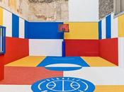 CULTURA: campo basket ispirato all'arte Malevich