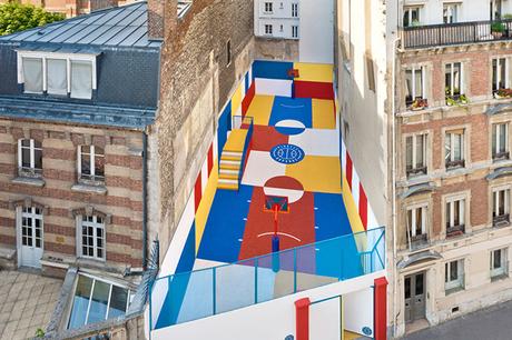 CULTURA: Il campo da basket ispirato all'arte di Malevich