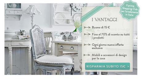 IL PRIMO SHOPPING CLUB PER L'ARREDAMENTO IN ITALIA
