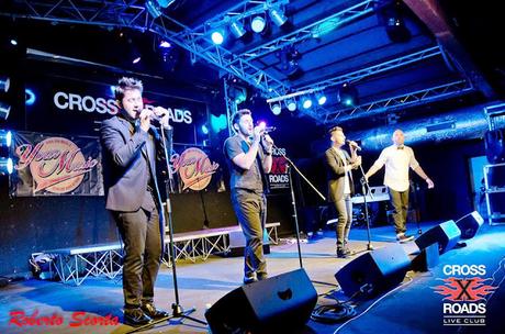 JUST Vocal Group al CROSSRoads di Roma il 26 giugno 2015, di Donald McHeyre