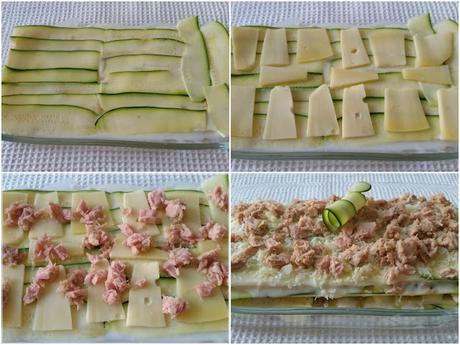 Lasagne alle zucchine e tonno