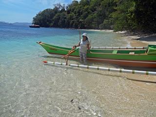 Pulisan, Pantai Besar, spiaggia bianca con fondali per diving e snorkeling