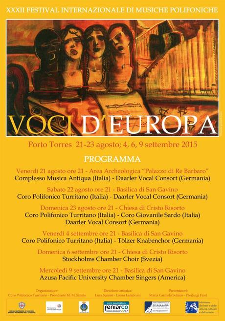 Festival corale Voci d’Europa 2015