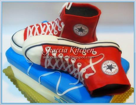 Converse Birthday Cake