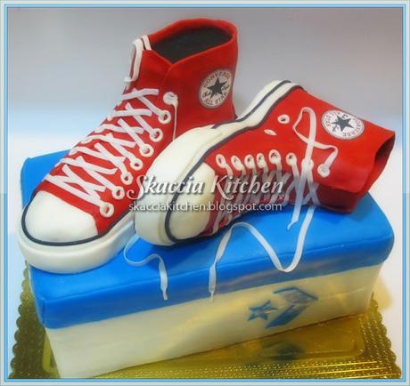 Converse Birthday Cake