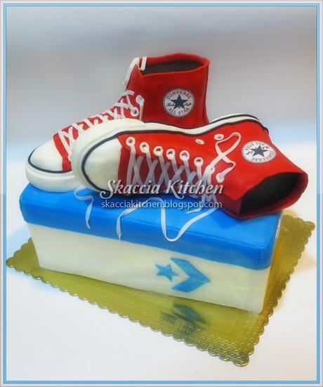 Converse Birthday Cake