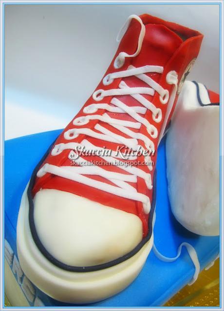 Converse Birthday Cake