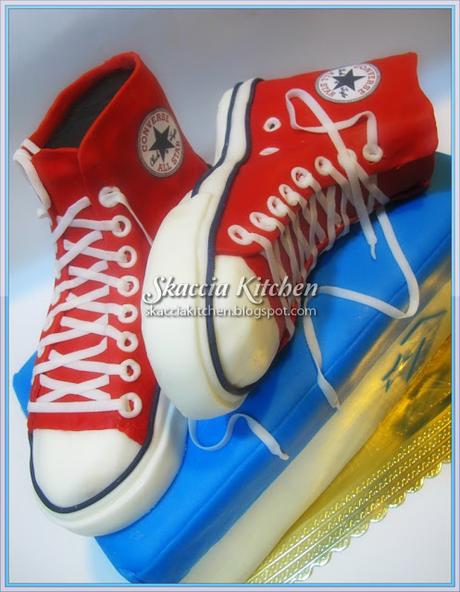 Converse Birthday Cake