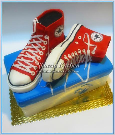 Converse Birthday Cake