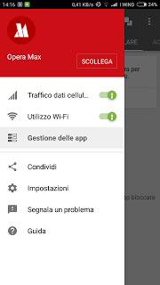 [Guida] Come risparmiare la connessione dati su Android con una sola app: Opera Max