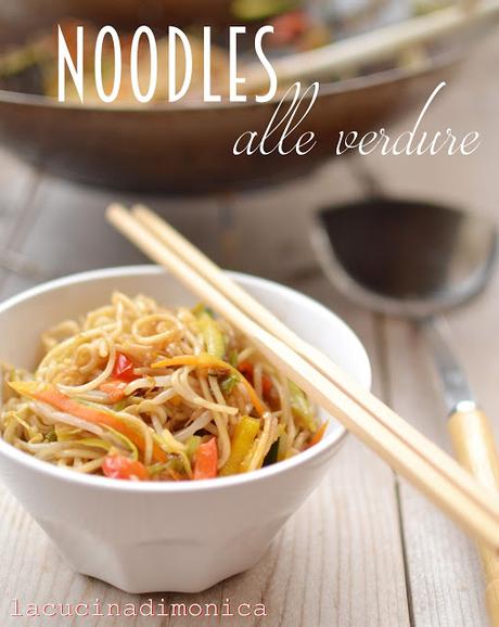 Noodles alle verdure