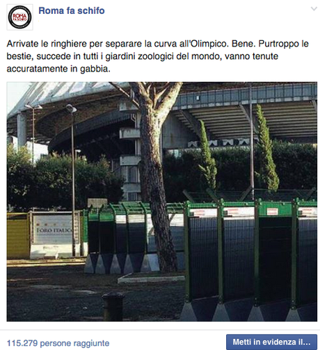 L'inquietante e trascurata malattia dei romani per il calcio. Curve divise all'Olimpico? Ecco perché è giusto