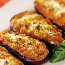 Melanzane ripiene di mortadella