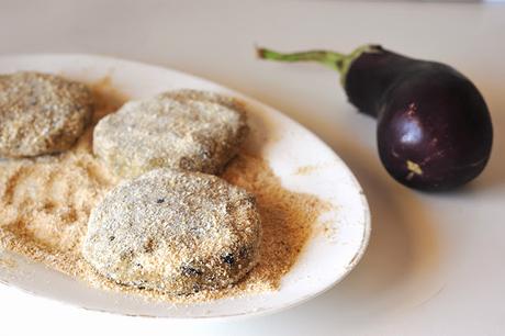 Hamburger veg di ceci e melanzane