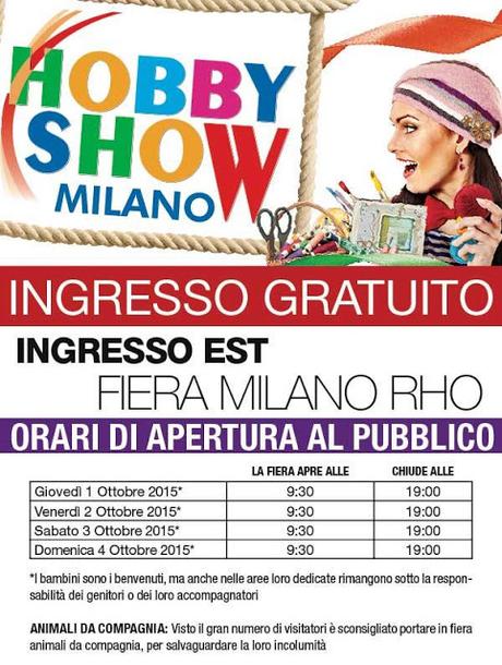 HOBBY SHOW MILANO 2015