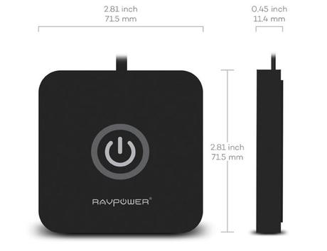 Caricabatterie Wireless senza fili RAVPower