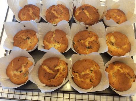MUFFIN CON FICHI E CIOCCOLATO