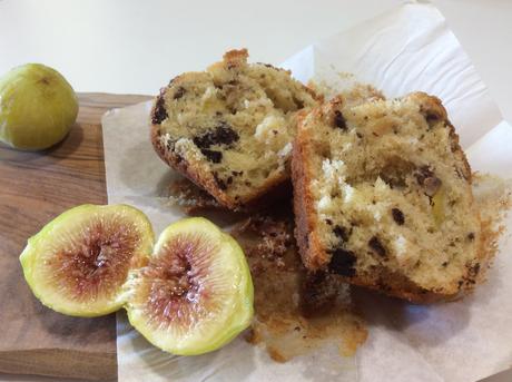 MUFFIN CON FICHI E CIOCCOLATO