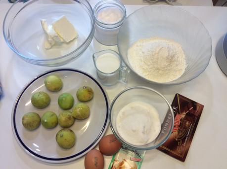 MUFFIN CON FICHI E CIOCCOLATO