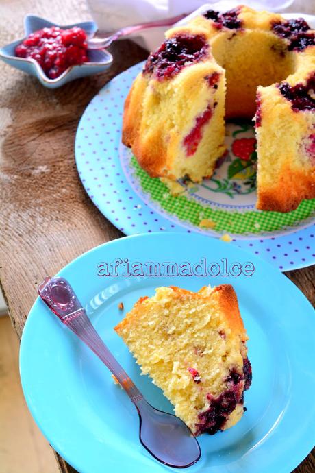 ciambella al cioccolato bianco