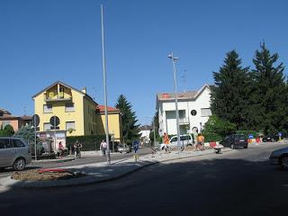 I dissuasori di traffico in via di completamento