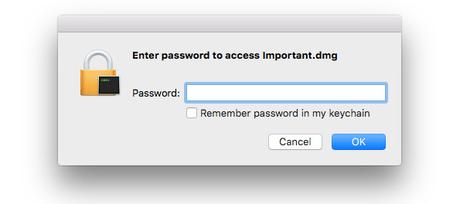 Proteggere file e cartelle con password su Mac