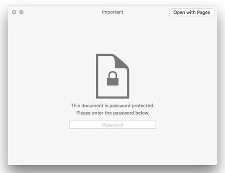 Proteggere file e cartelle con password su Mac