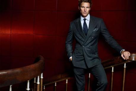 Gli impeccabili abiti a giacca di Massimo Dutti uomo per l’autunno inverno 2015 2016