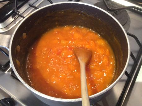 “BUDINO” DI ALBICOCCHE CON CROCCANTE AL SESAMO