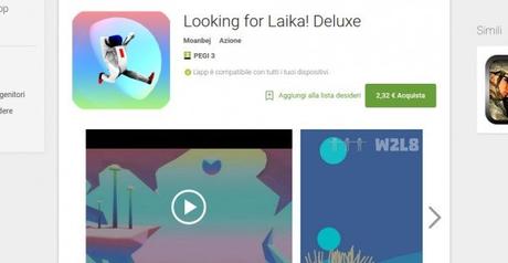 Looking for Laika gratis su Amazon App Shop solo per oggi