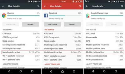 Android 6.0 risolverà alcuni problemi di autonomia di Lollipop: Mobile Radio Active