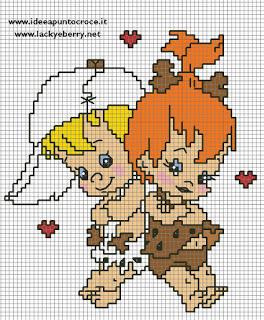 Cross stitch baby