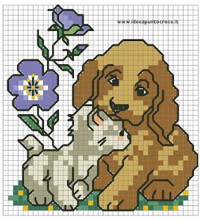 Cross stitch baby