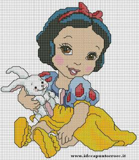 Cross stitch baby