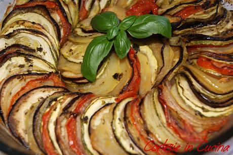 Ratatouille di verdure al forno