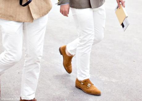#GENTLEMENTIPS: How to wear white trousers.