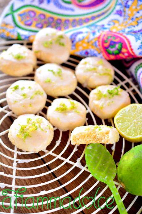 biscotti al lime vegan