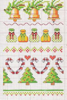 Cross stitch pattern - Ricami per Natale