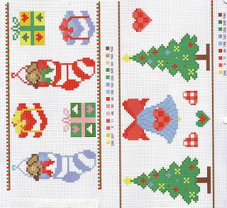 Cross stitch pattern - Ricami per Natale