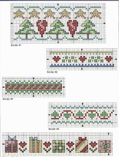 Cross stitch pattern - Ricami per Natale