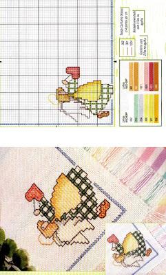 Crosstich pattern-Tovagliette all'americana