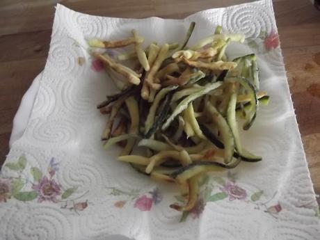 BASTONCINI DI ZUCCHINE FRITTE